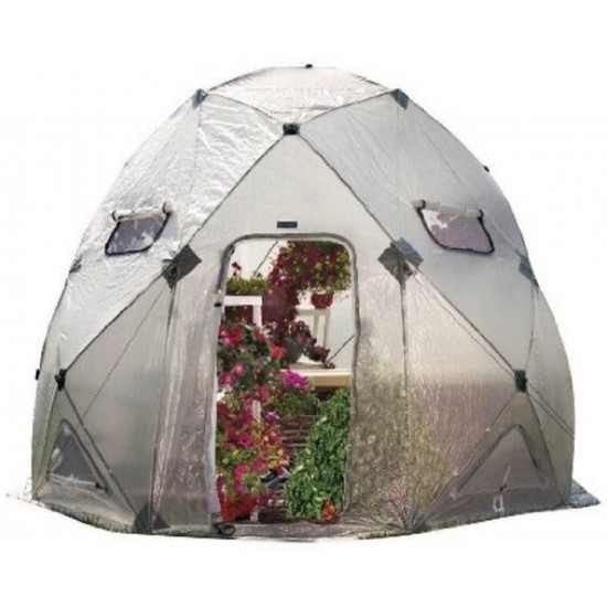 Flower House FHDO800 DomeHouse Hub Style Greenhouse