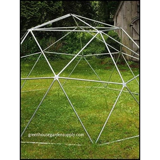 Geodesic Dome 14 Ft. Frame Only - Greenhouse for Aquaponics