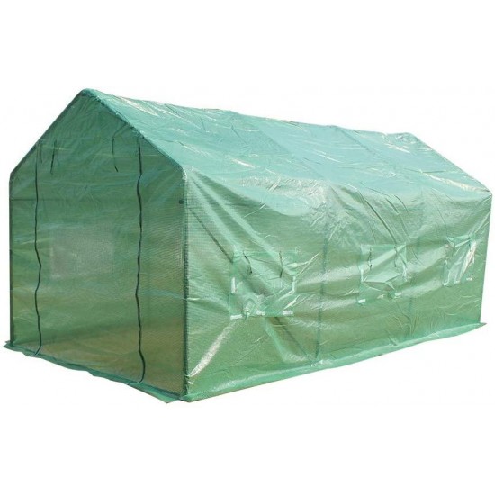 Heavy Duty Greenhouse Plant Gardening 15?x7?x7? Spiked Greenhouse Tent