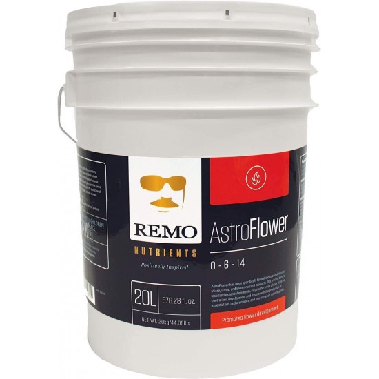 Remo Nutrients RN71450 Remo AstroFlower 20L Nutrient, White