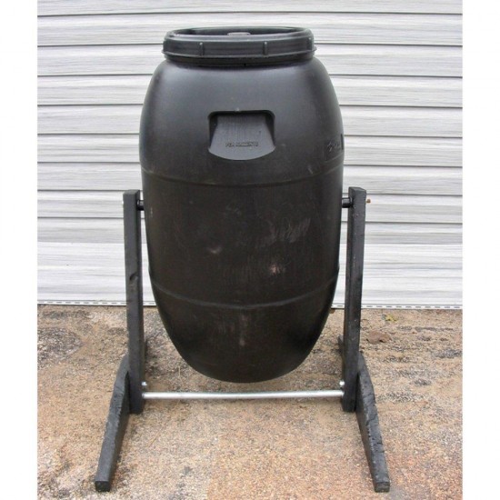 Upcycle Tumbling COMPOSTER 55 gal Plastic Compost Tumbler